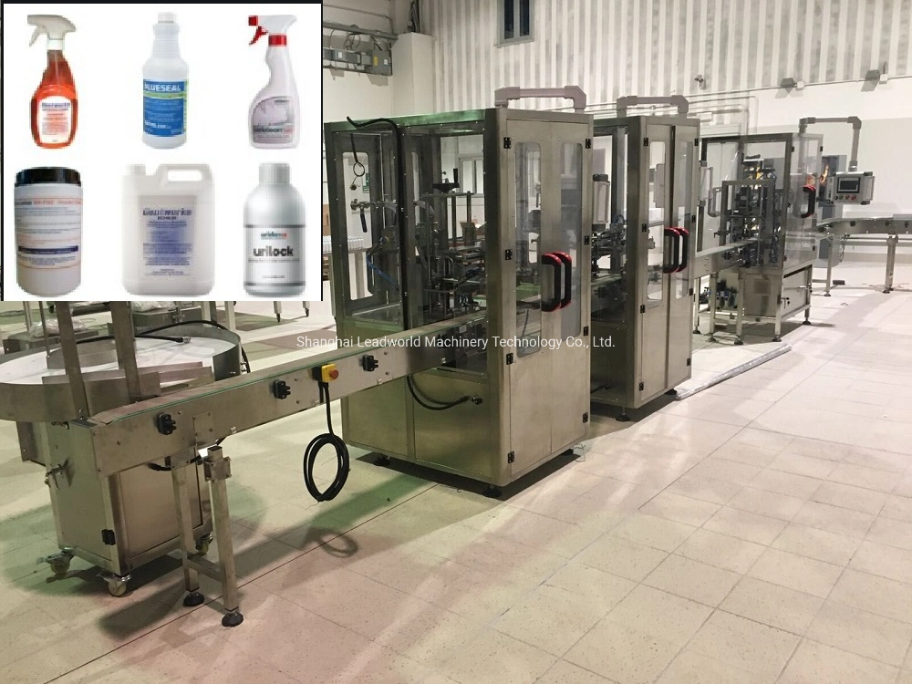 Full Automatic Plastic Glass Bottle Orange Beverage Juice Filling Packing Processing Machine