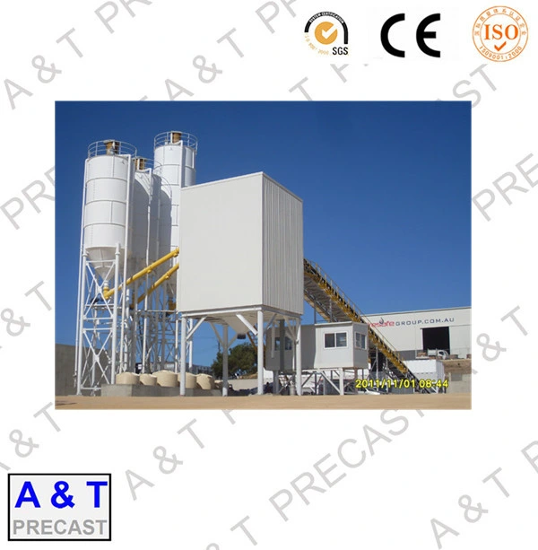 Trail Type Mobile Concrete Batching Plant with High quality/High cost performance 