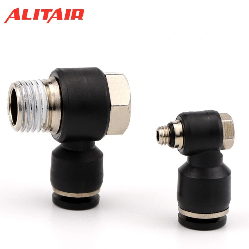 pH08-02 Male Banjo Fitting Push to Connect Fittings Compact Push in Hose Connector Fitting