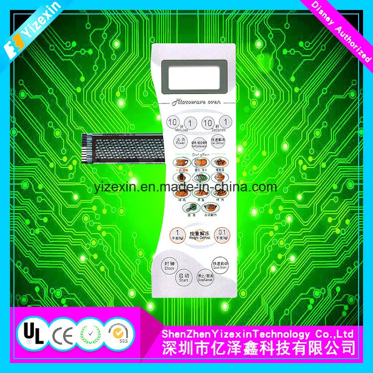 Computer Folientastatur/Elektronik Folientastatur mit LCD-Display-Fenster