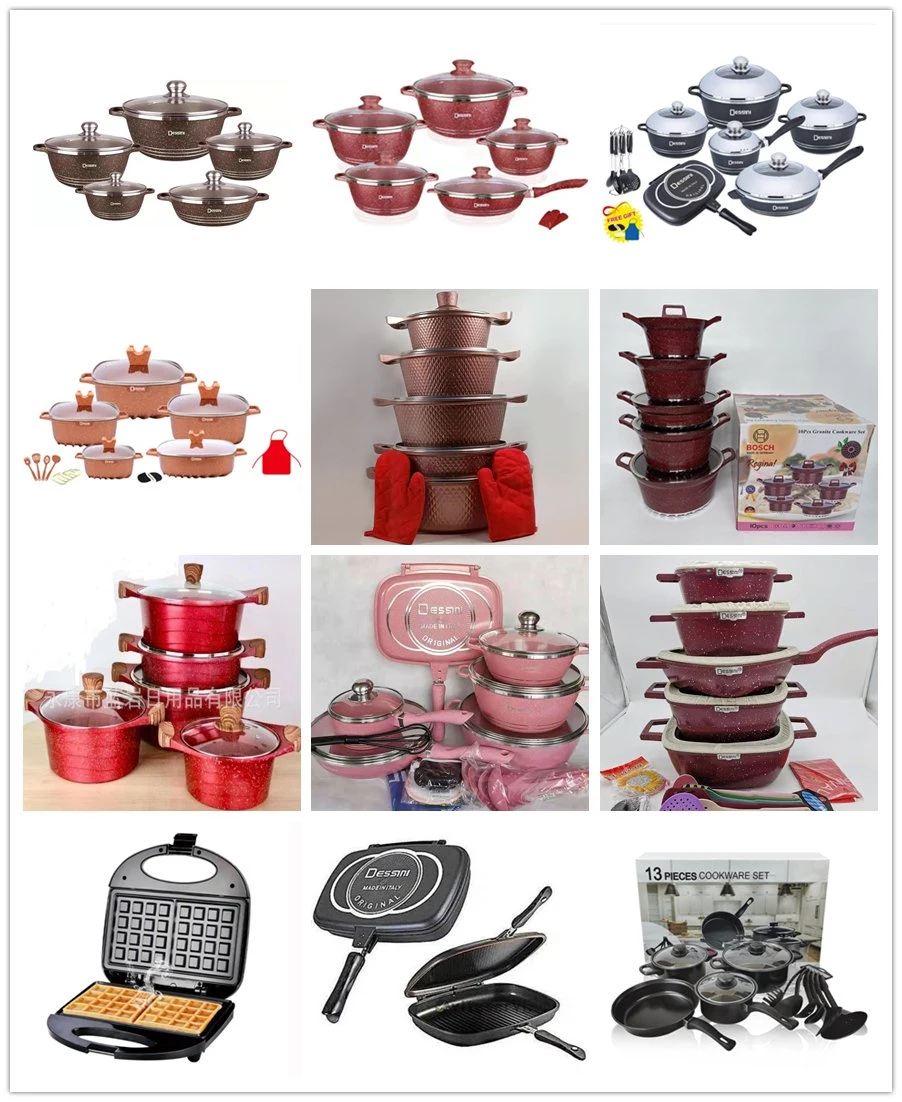 Dessini 23PCS ensemble Dessini Regina 13PCS ensemble de vaisselle Dessini Regina Batterie de cuisine Dessini 10PCS set 22PCS batterie de cuisine Dessini 13PCS 12PCS 25PCS Dessert cuisson batterie de cuisine