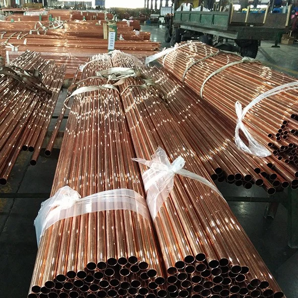 Factory Direct Copper Pipe Coil C11000 C3600 Natural Gas Industrial Brass Induction Heater Copper Pipe