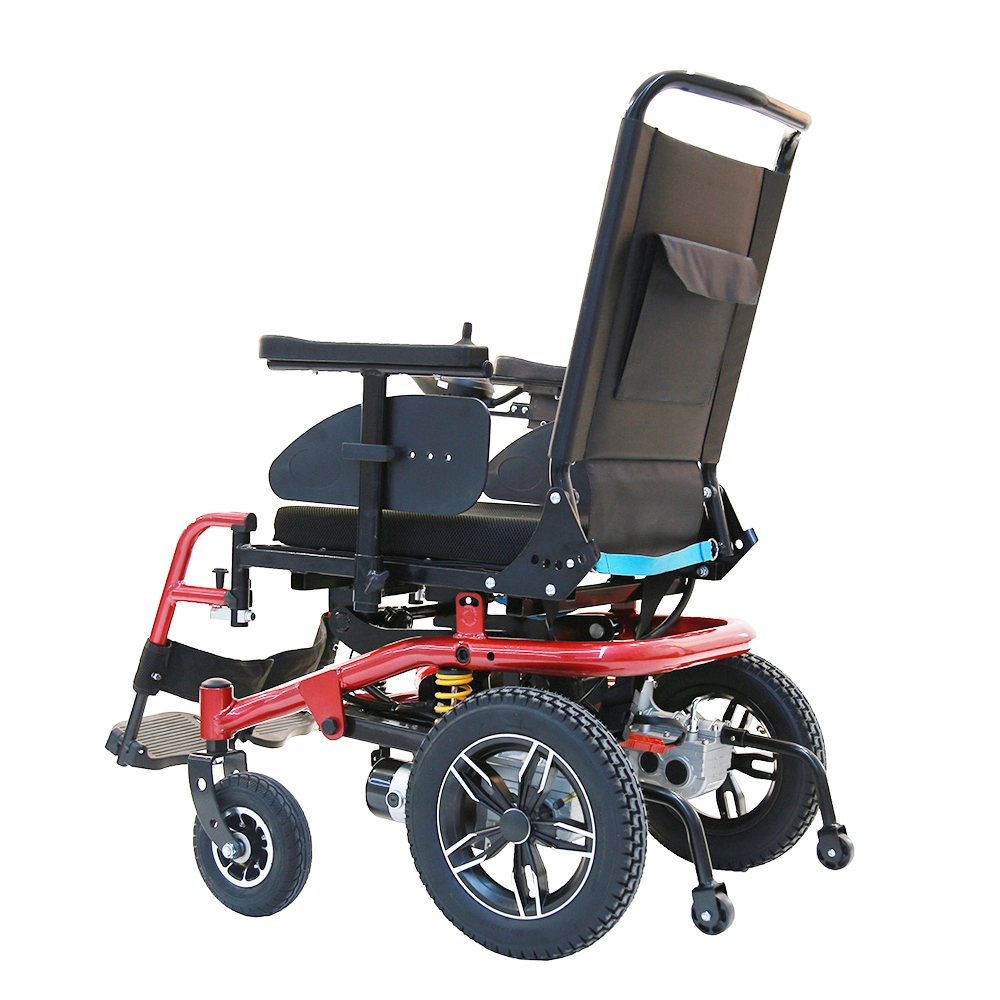 Ksm-510 Steel Mobility Powerful off-Road Electric Reclining Wheelchair All Terrain Heavy Duty Power Wheelchair