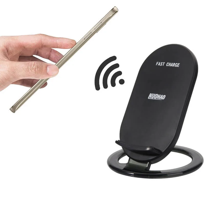 Carregador sem fios Qi Standard Universal Wireless Chargers para telemóveis