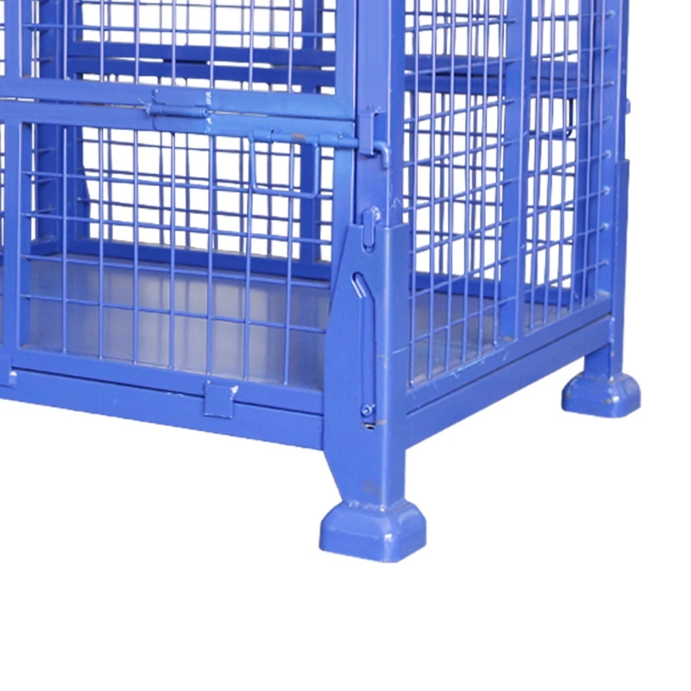 Customized Heavy Duty Products Stackable Rigid Cage Metal Stackable Pallet