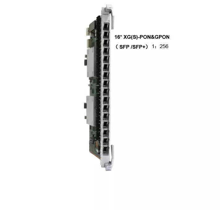 Xebd 10 Gigabit Carte de la carte d'affaires entièrement équipé avec 8 ports fibre optique Gpon du module optique EPON 10g Pon Conseil