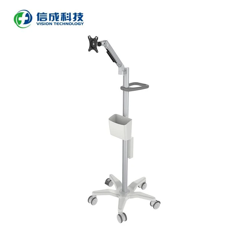 Hospital Use Medical Translate Tablet/iPad Mobile Stand Tablet Cart Portable Medical Trolley