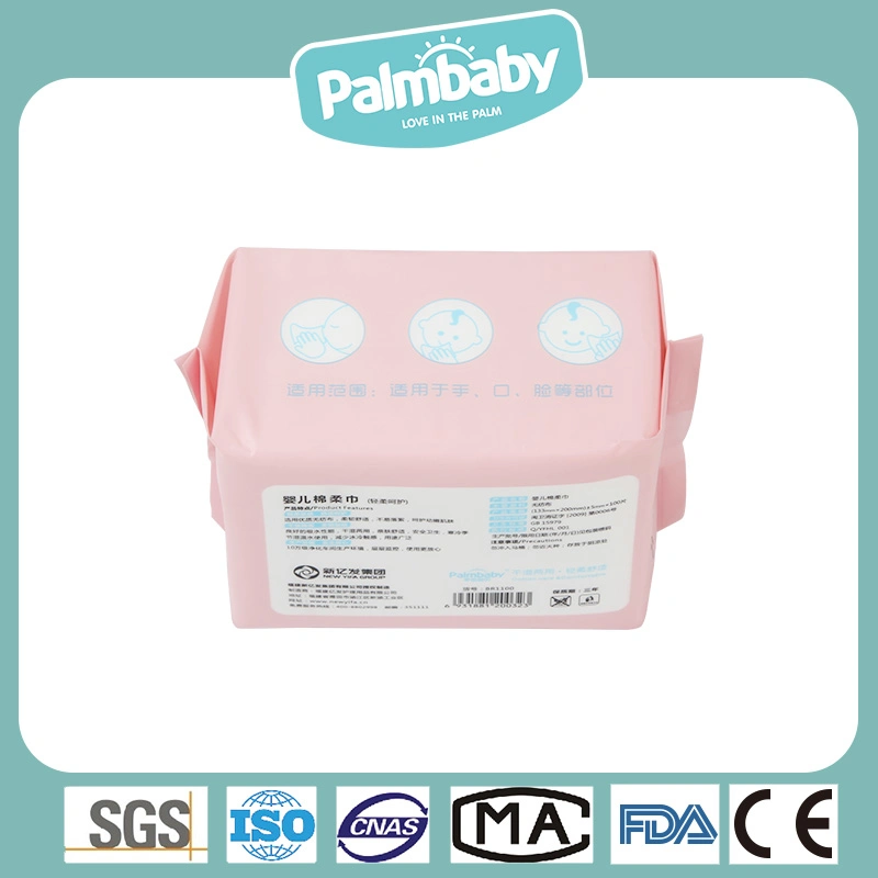 Soft Cotton Wipes Face Tissue Clean Face Body Soft Baby Products