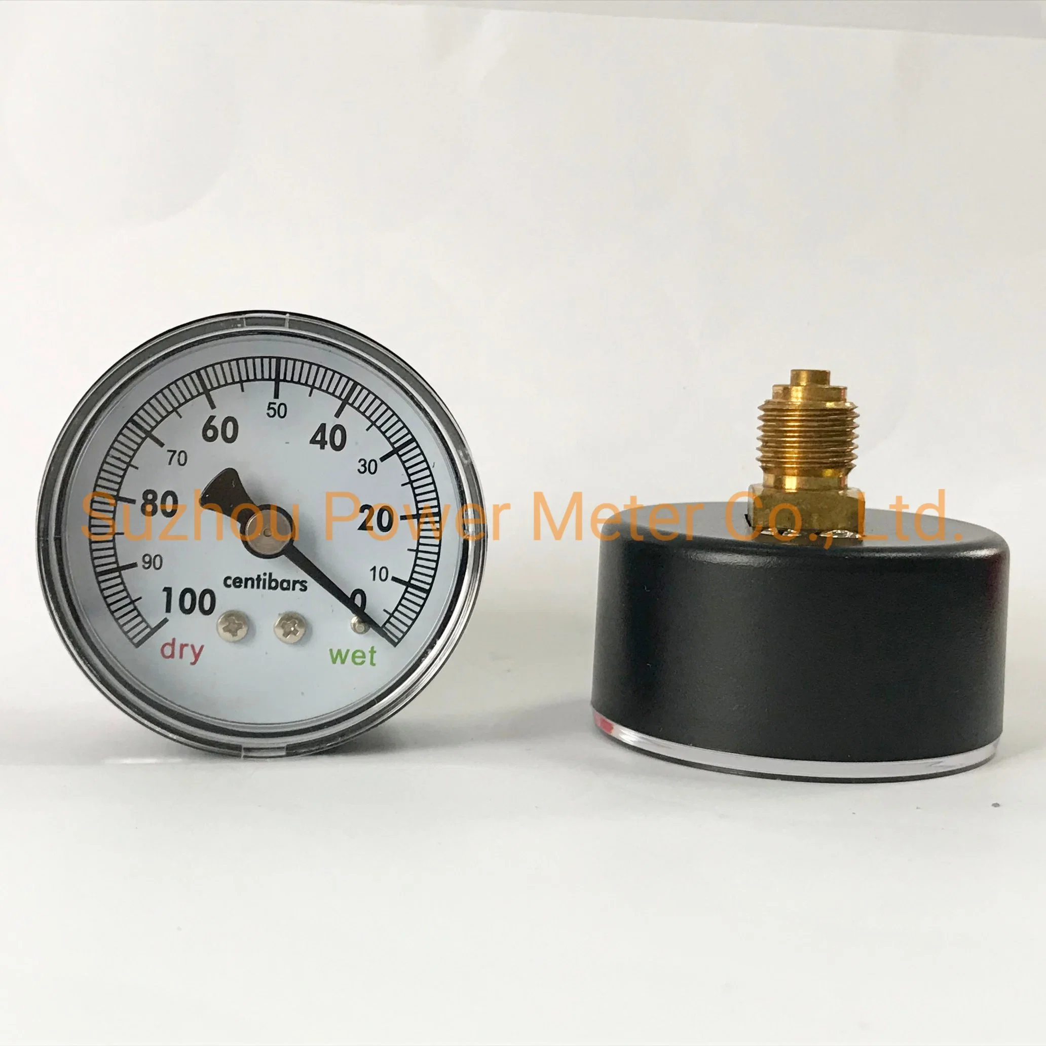 50mm Plastic General -100 Centibars Vacuum Gauge