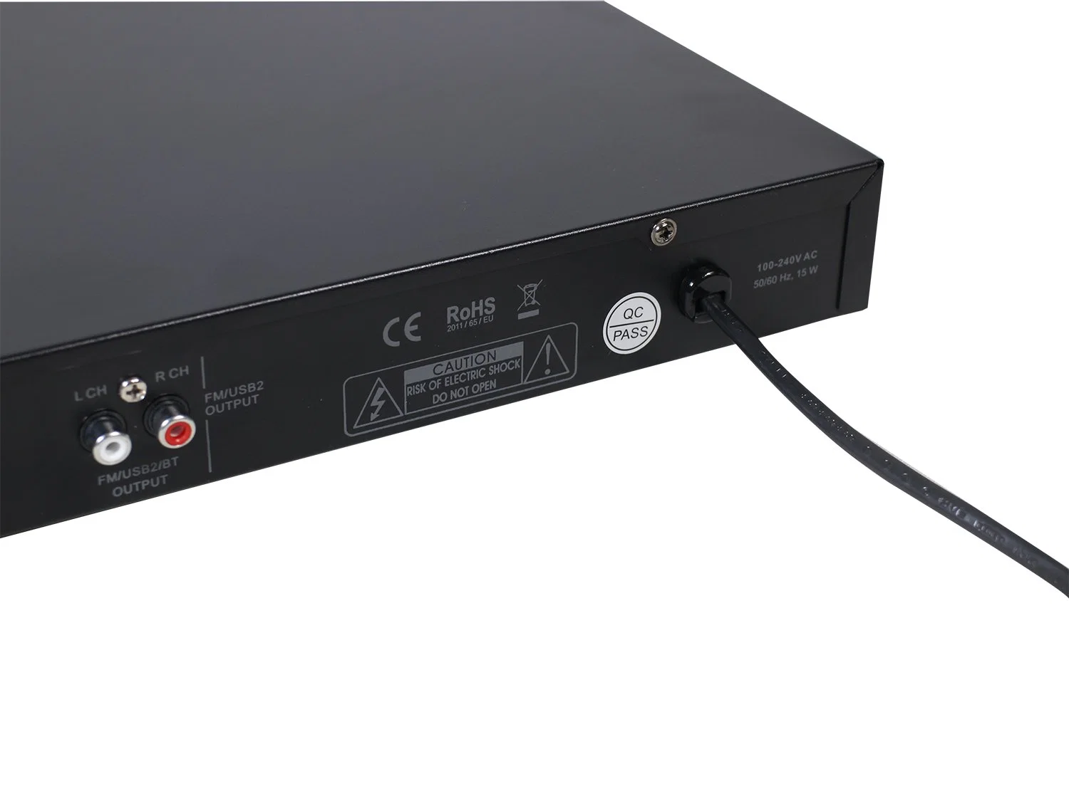 2-Channel 10-15W tout-en-un lecteur audio avec lecteur de DVD, MP4, MP3, CD, TUNER, USB et Blue-Tooth