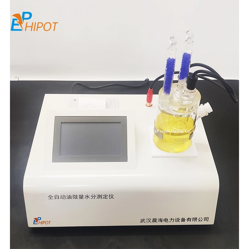 Analizador de contenido de agua de humedad de trazas de aceite de transformador automático