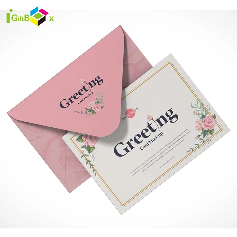 Luxury Thank You Card with Envelop Wedding/Packaging/Mailer/Shipping Paper Envelop