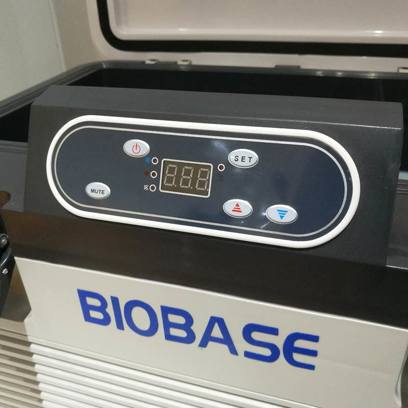 Biobase échantillon 12V DC congélateur coffre-fort réfrigérateur portable