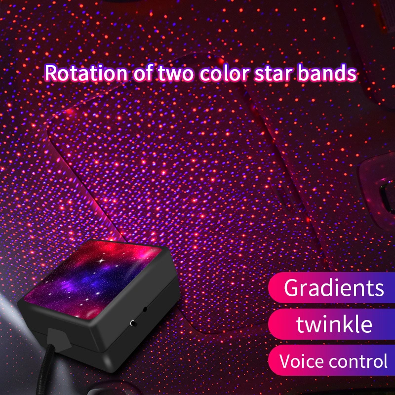 Iluminação USB LED para iluminação nocturna com tejadilho de Carro Star para decoração Luz Star do teto do tejadilho do veículo