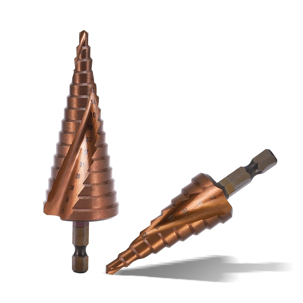 M35 Cobalt Spiral Fluted Step Drill Bit