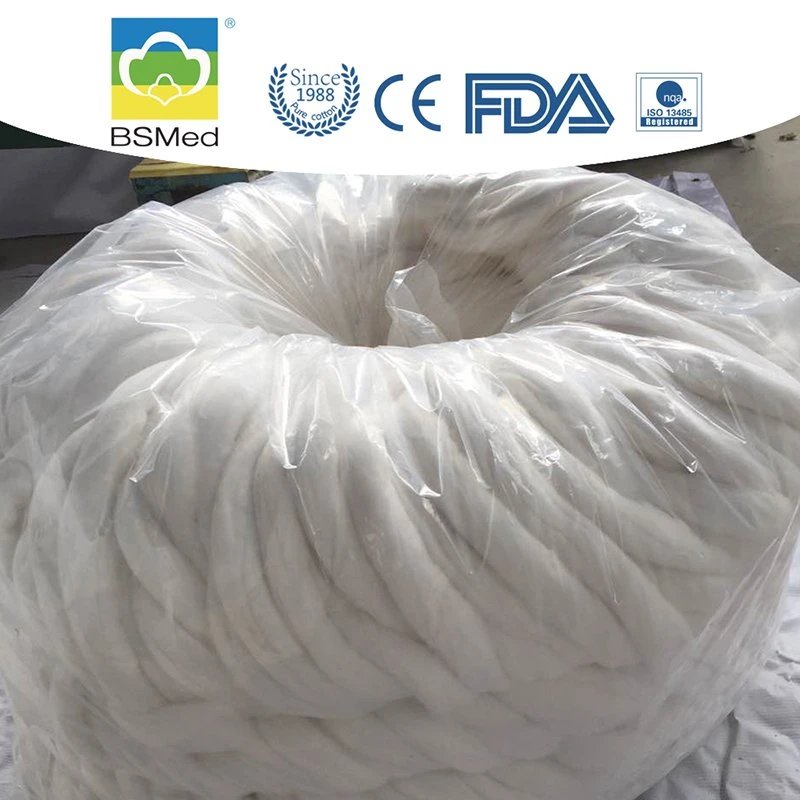 100% Nature High Absorbency Cotton Coil