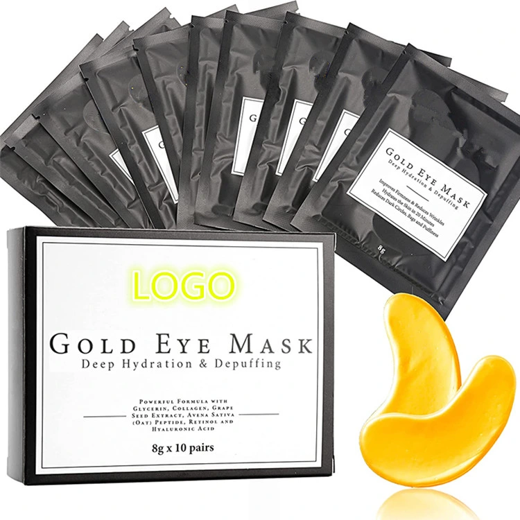 Premium Gold Under Eye Patches Dark Circle Puffiness Wrinkles Collagen Eye Mask