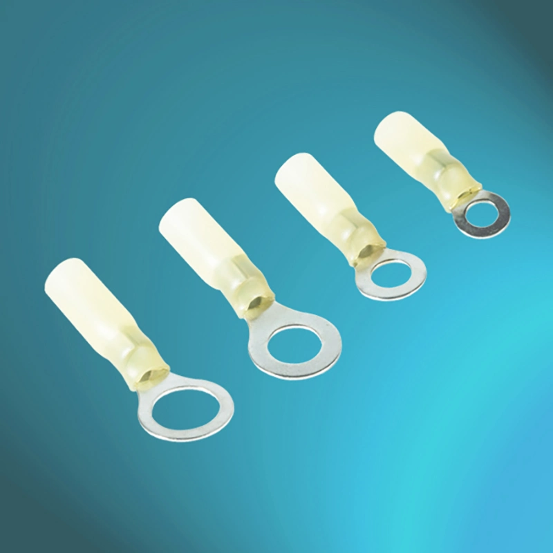 Free Sample Electrical Insulated Heat Shrink Crimp Wire Ring Spade Terminals