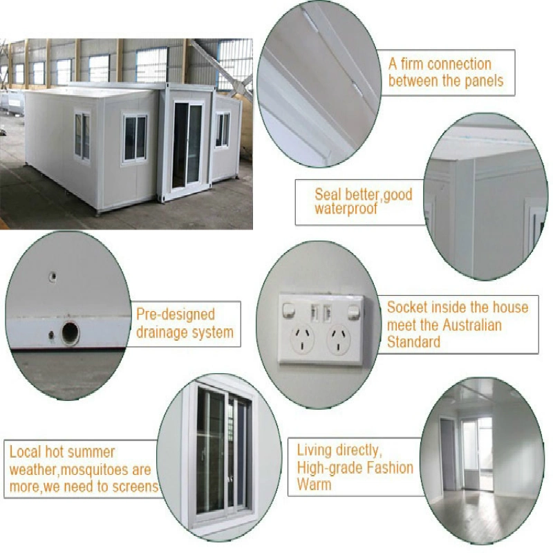 High quality/High cost performance  Standard Luxury Expandable Container House for Hotel