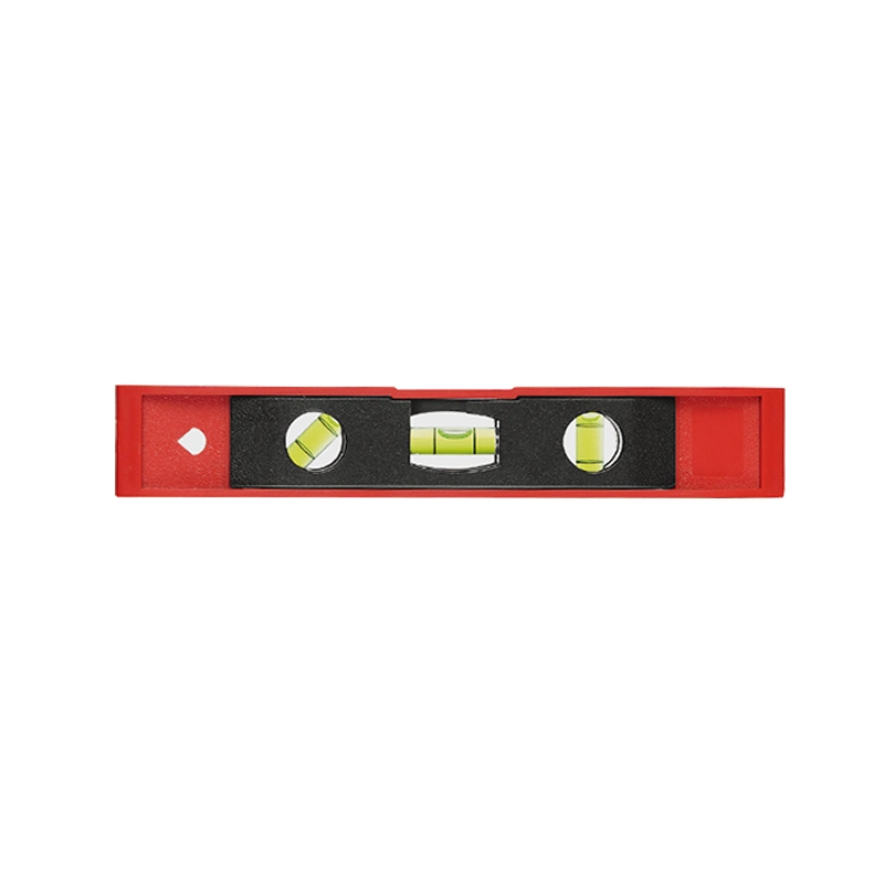 Mini Portable Measuring Building Tools Black and Red Color Hand Tools Spirit Level