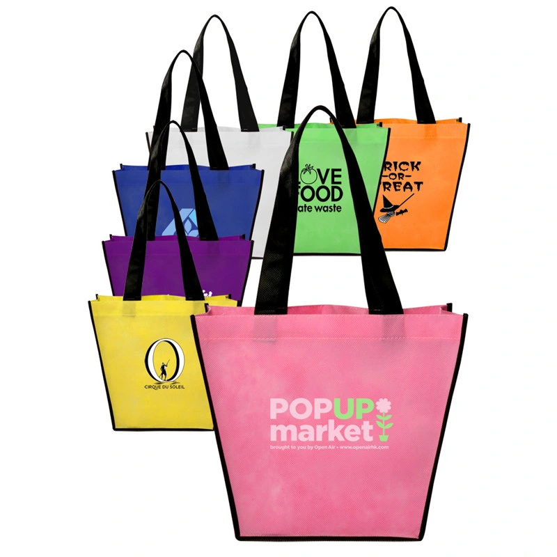 Multi Compartment Promotional Advertising Non Woven Bottle Bag