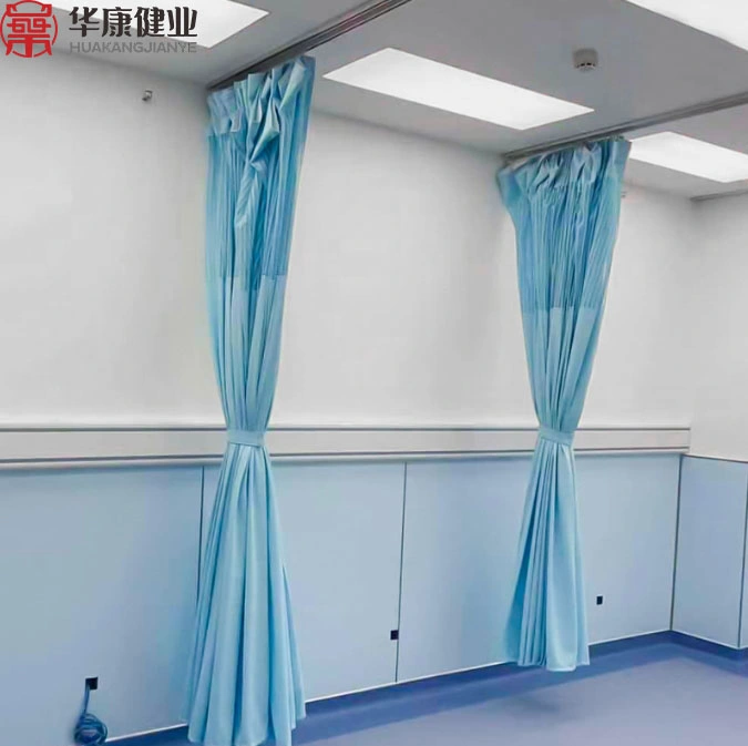 Cheaper Anti-Bacterial Disposable Medical Fire Retardant Polyester Curtain