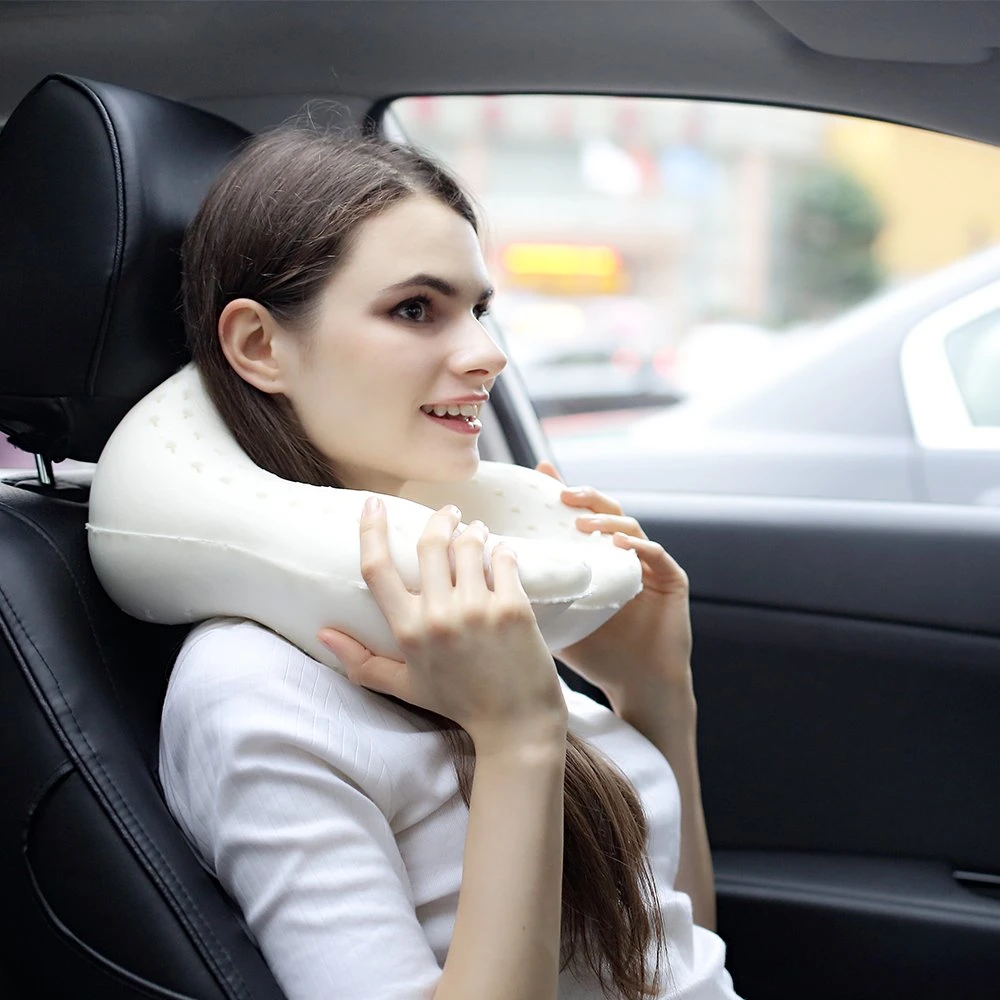 Latex Foam Neck Pillow Travel Latex Neck Rest Pillow