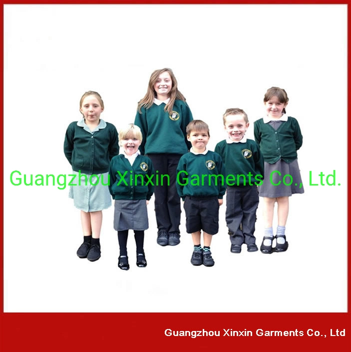 Customized Cheap School Sweater Boys Grils Student Sweater for School Wear (U09)