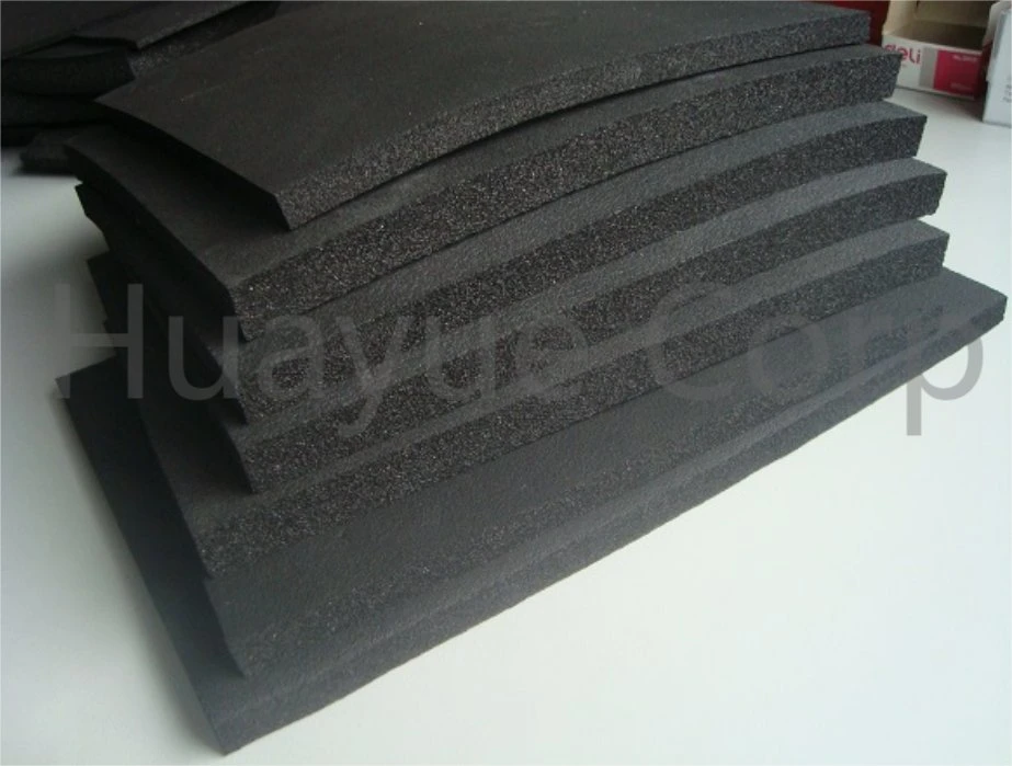 Excellent Insulation Material Elastomeric NBR PVC Rubber Foam Shhet for Building Use