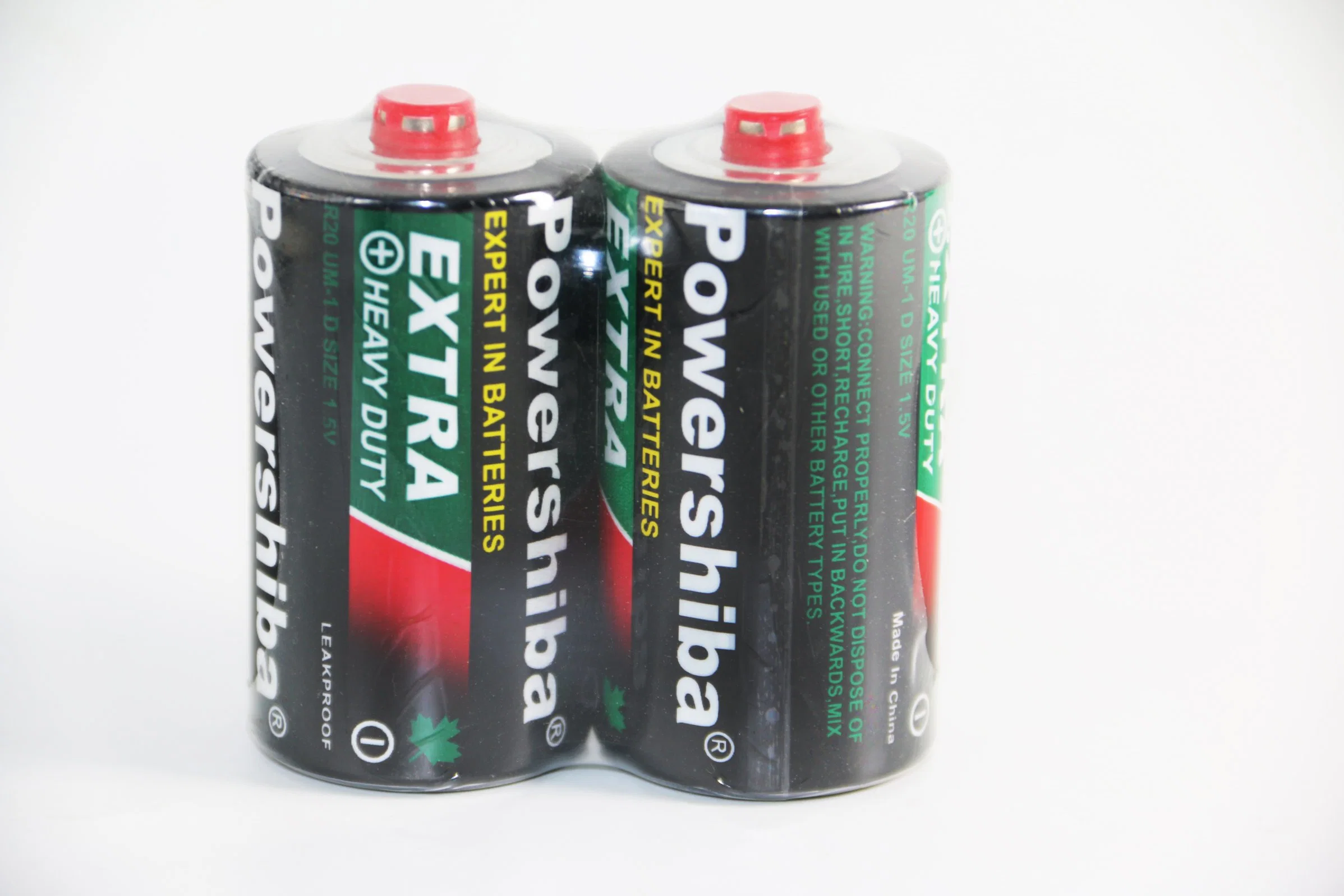 Long Life Enguta R20 Um-1 1.5V Carbon Battery with Metal Top and Bottom