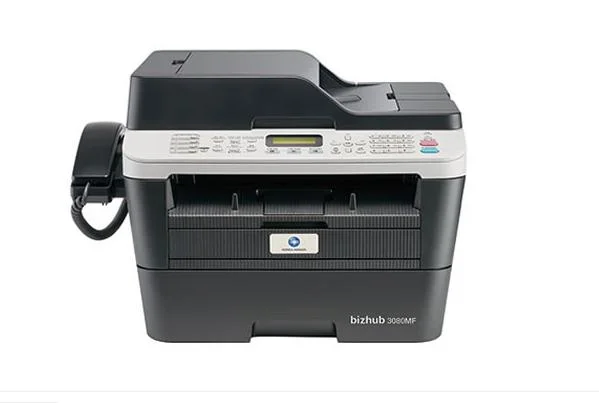 Konica Minolta Printer Bizhub 3080mf Brand New Monochorme Compound 4-in-One Black and White Printer Copier Scanner Fax Machine