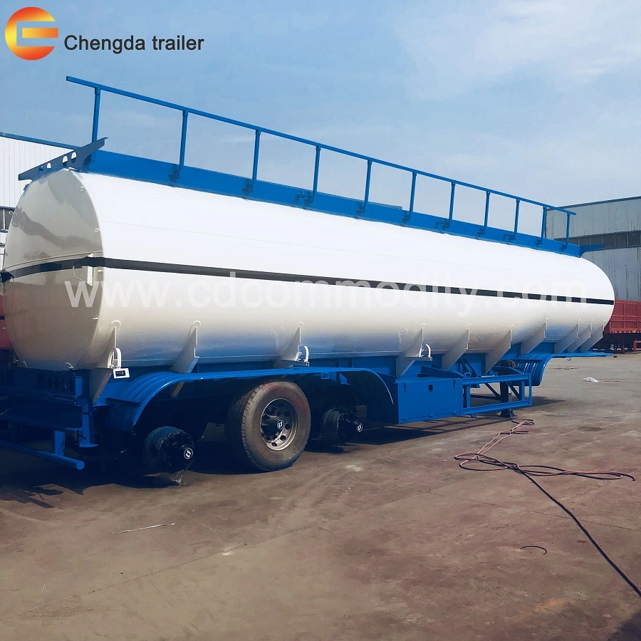 Factory Supply Fuel Tank Gas Station Tri-Axle 40000 Liters Oil Tank for Sale