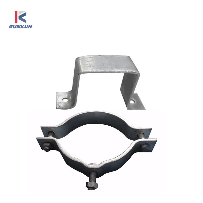 Solar Roof Photovoltaic Bracket Pole Bracket / Pole Fasten Clamp for Chinese Factory