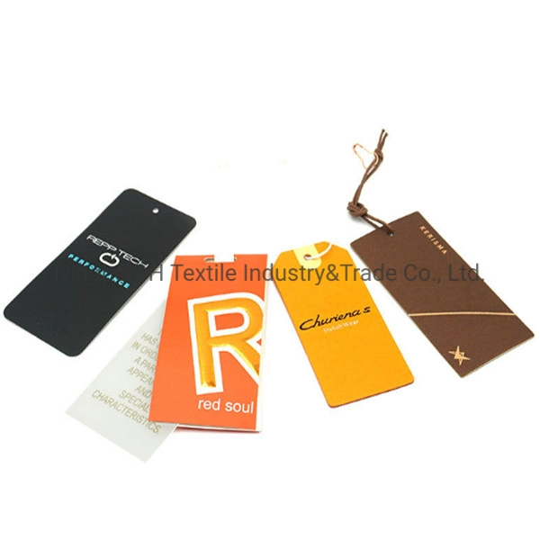 Customized High quality/High cost performance Paper Label Paper Tag for Garments/Bags/Hats/ From China Manufacturer