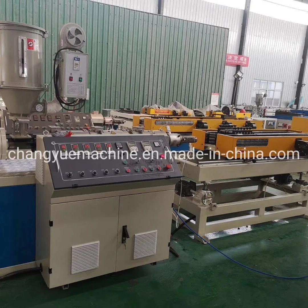 High quality/High cost performance PVC Single Wall Corrugated Pipe Production Line