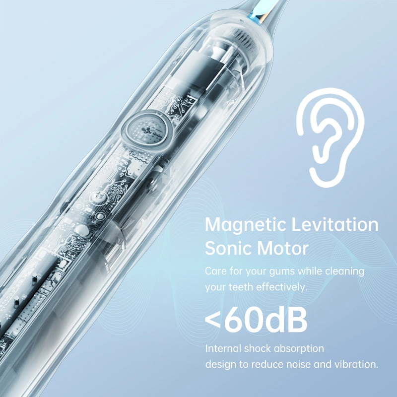 Personalized High quality/High cost performance  Five Gears Teeth Whitening Sonic Electric Toothbrush with LED Light