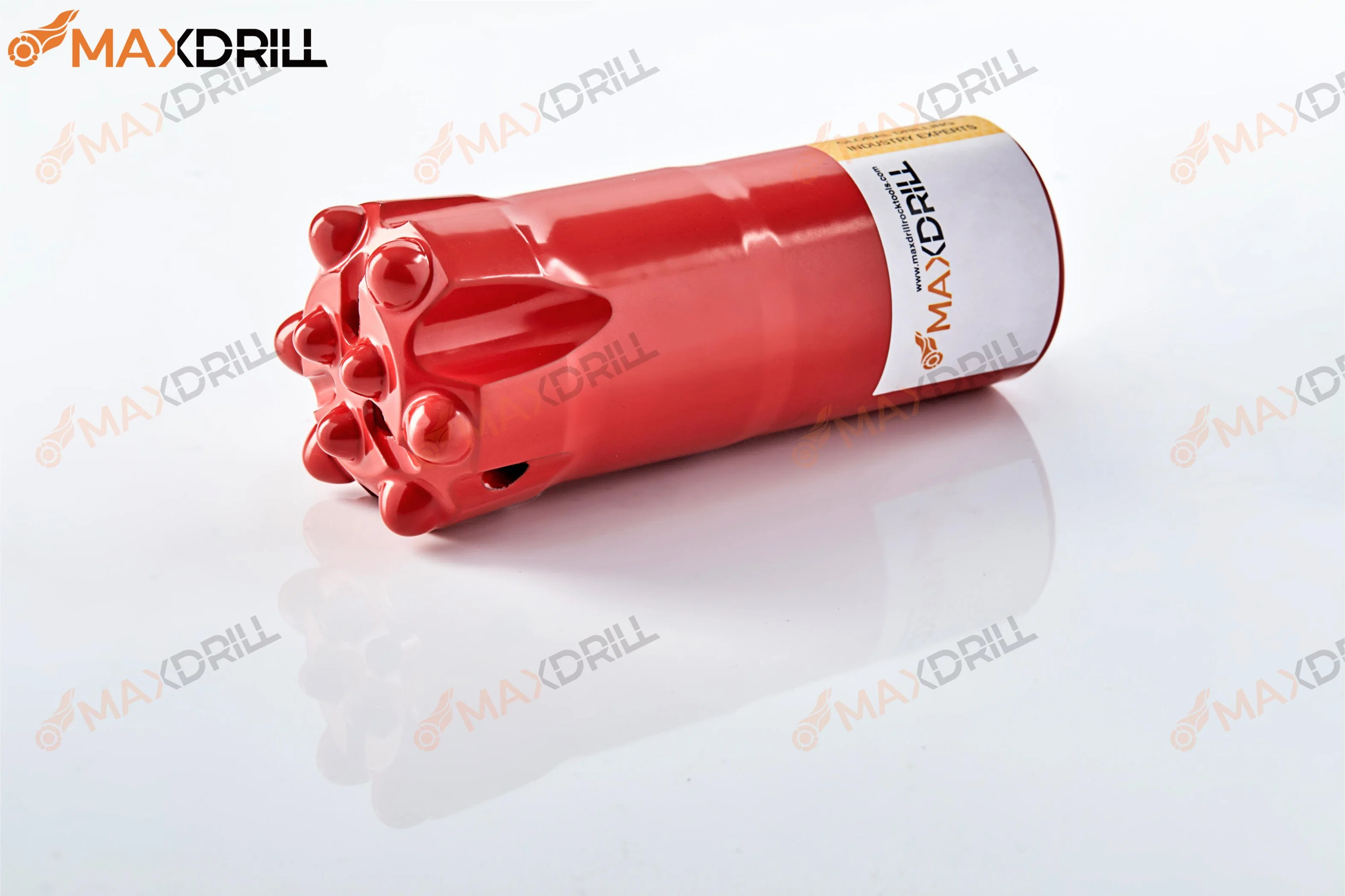 Maxdrill fábrica de alta calidad Precio Herramientas de roca TR35 45mm 9 Puntas rosca de botón para Benching y Drilling