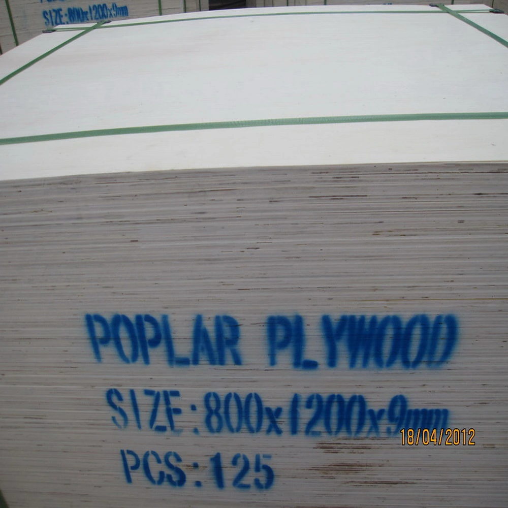 Poplar Packing Plywood 800X1200mm