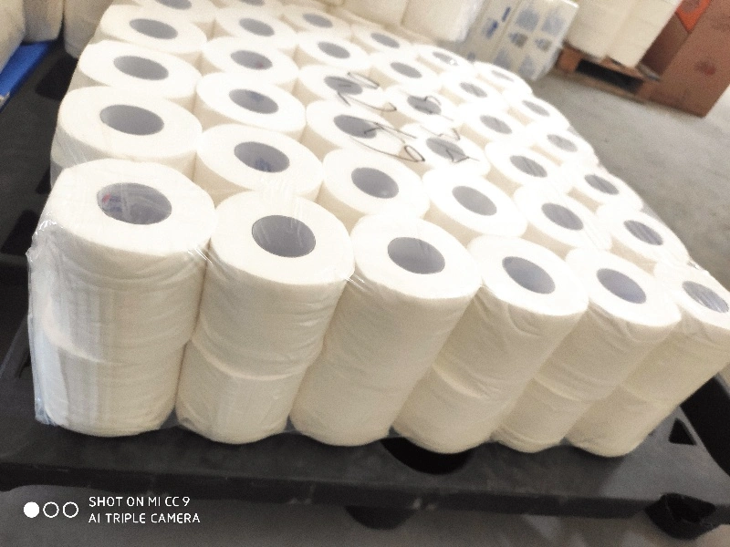 Professional 100% Virgin Wood Toilet Paper for Business Individually Wrapped Standard Rolls