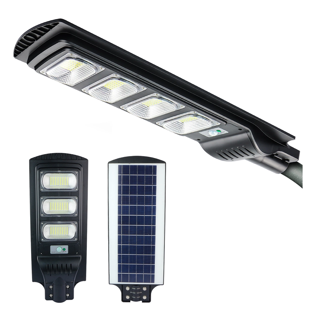 Waterproof IP65 All in One 200W UFO Street Light Solar Lamps Outdoor Garden Street