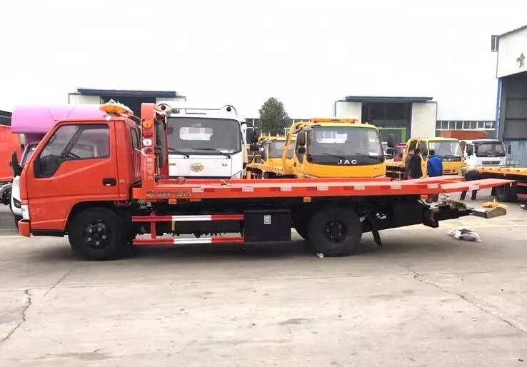 New Jmc Brand 4X2 4 Ton Rollback Tow Wrecker Trucks