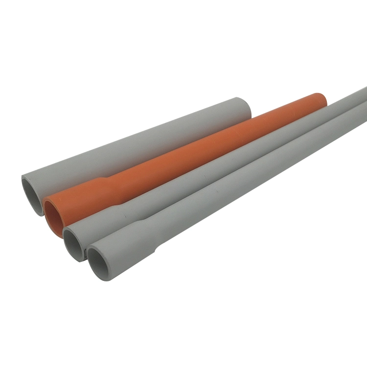 Taille du tuyau électrique UPVC Max 100mm tuyau de PVC conduit rigide de l'Australie standard gris pour charge moyenne