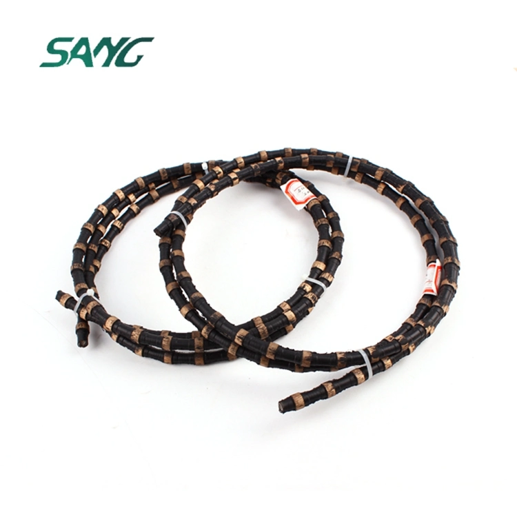 11.5mm Diamond Wire Cutting Saw for Granite Sandstone Limestone Quarry