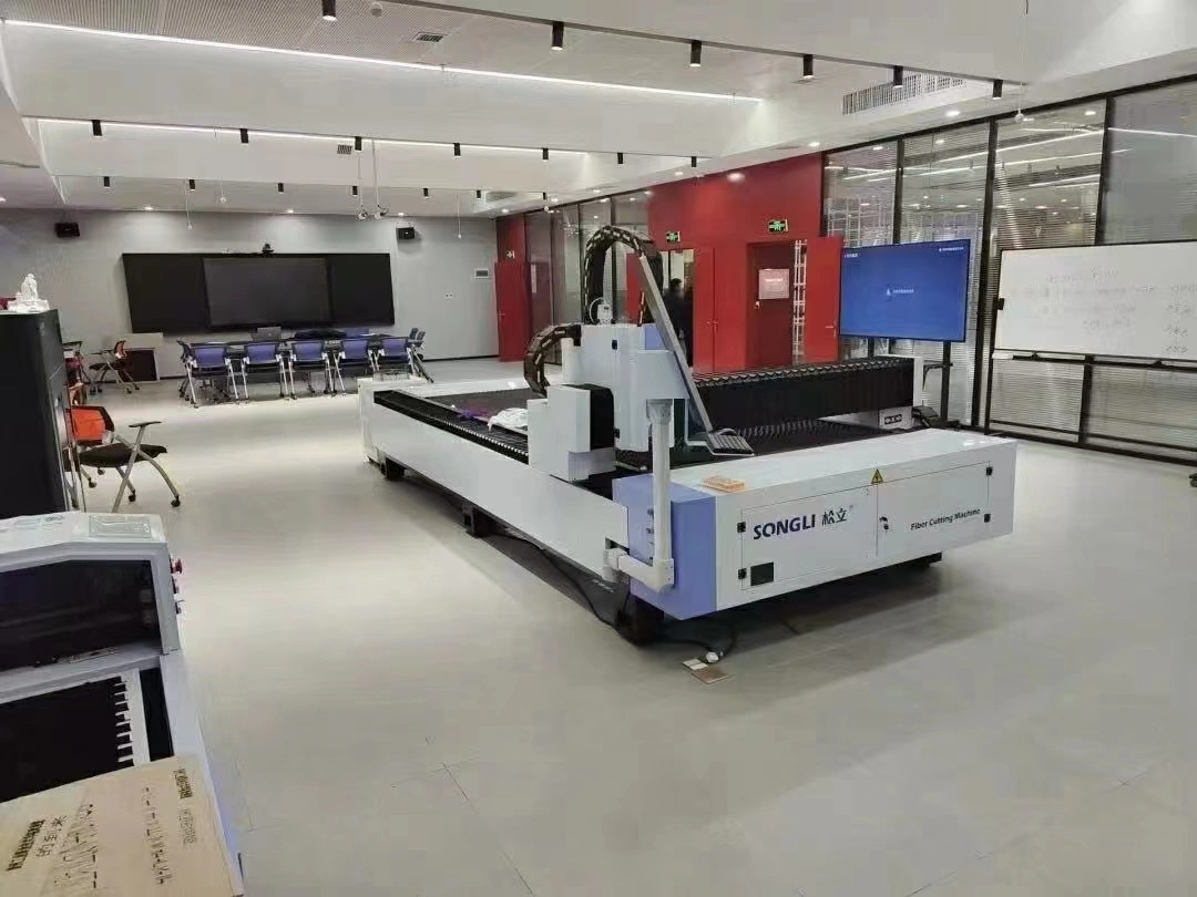 Fabricación de productos de exposición 1500W CNC máquina de corte láser de fibra de metal Precio de lámina metálica