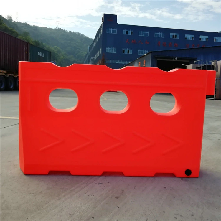 White Rotational Traffic Safety Barricade Temporary Barricades Construction Safety Barricade Plastic Barricade