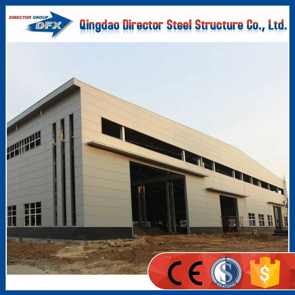 Clear Span Galvanized Steel Fabric/Fabricated Prefab/Prefabricated Warehouse Building