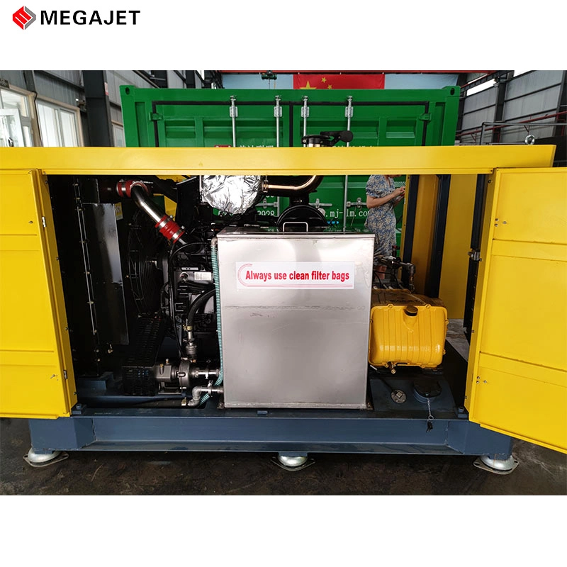 Diesel Drive Corrosion-Resistant High-Pressure Pump Industrial Cleaning Machine