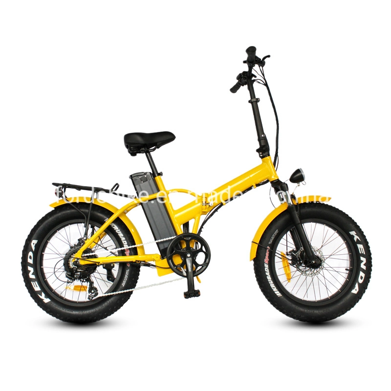 2020 Fat Tire Power Cheap Electric Mountain City Motor Road Snow Folding Bikes 48V Lithium Battery Mini Bike Bicycle