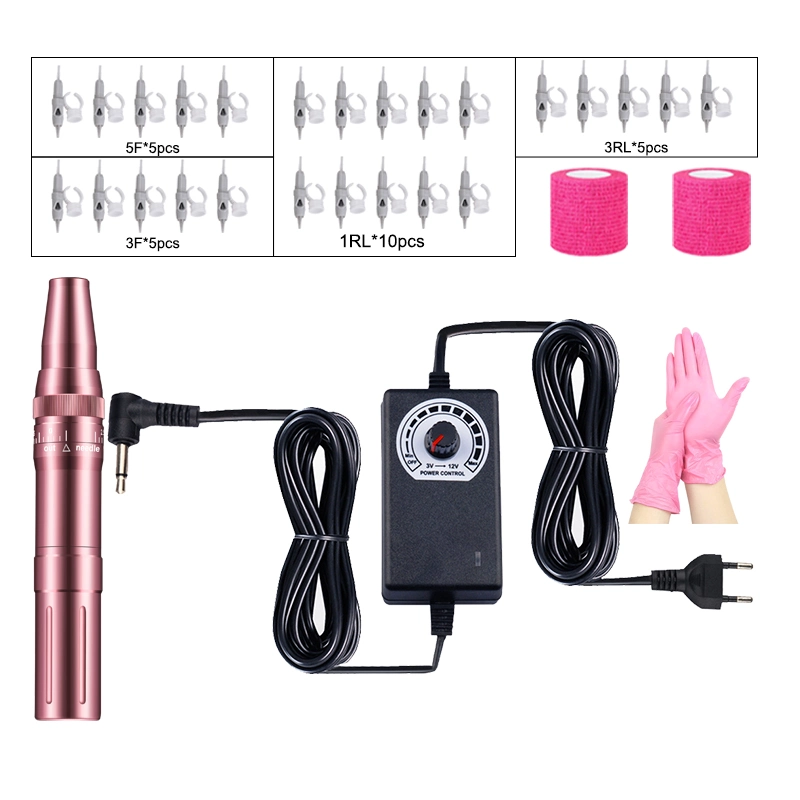 Ybeauty Permanent Makeup Digital Tattoo Machine Kit Microblading Eyebrow Eyeliner Tattoo Gun Touch Screen Pmu Portable Pen Machine Kit