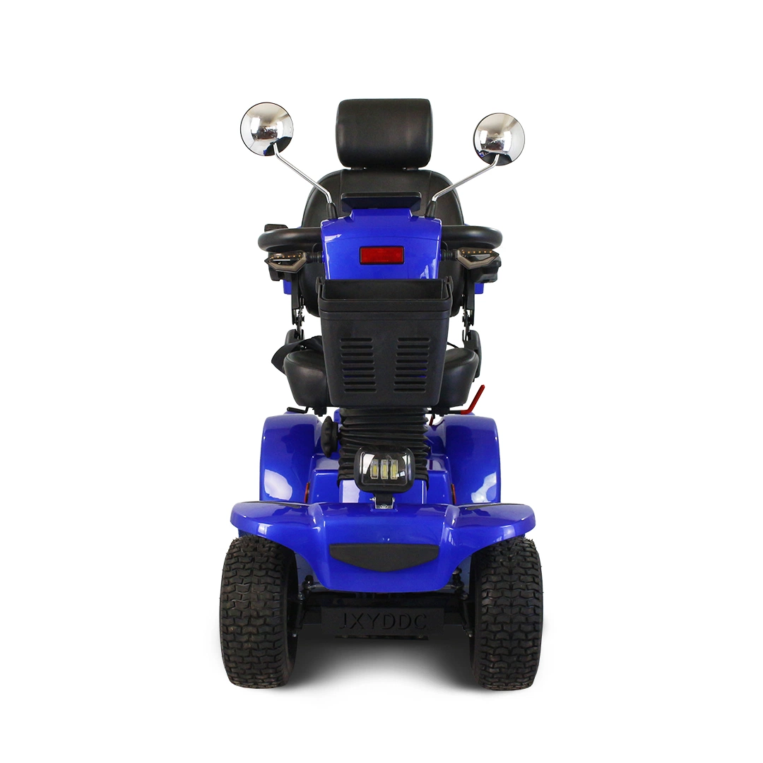 Scooter de mobilidade elétrica de quatro rodas para deficientes físicos e pessoas com deficiência.